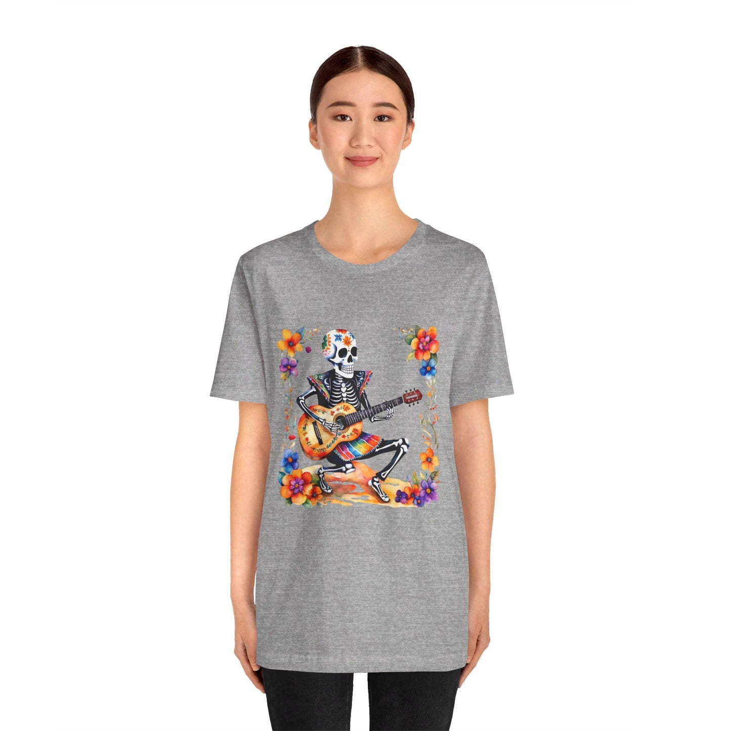 Día de los Muertos bard - Day of the Dead T-shirt