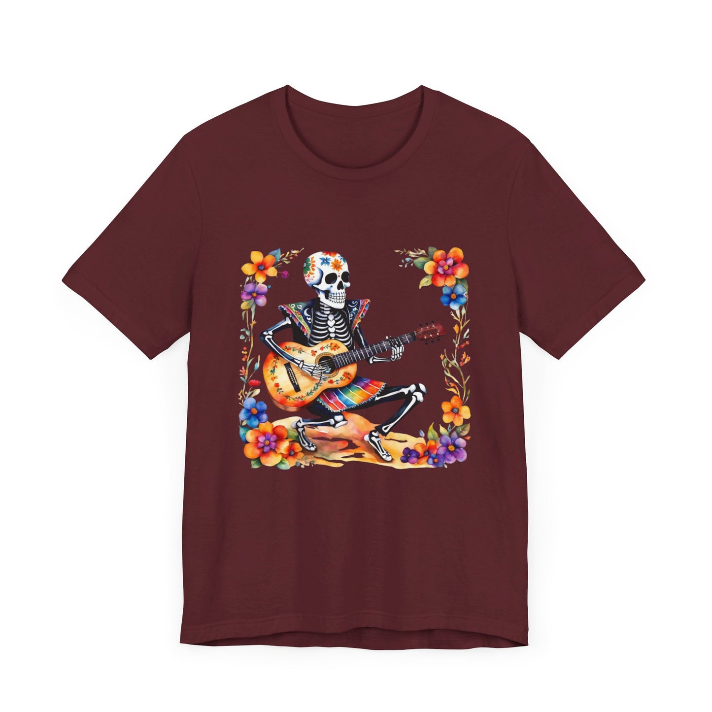 Día de los Muertos bard - Day of the Dead T-shirt