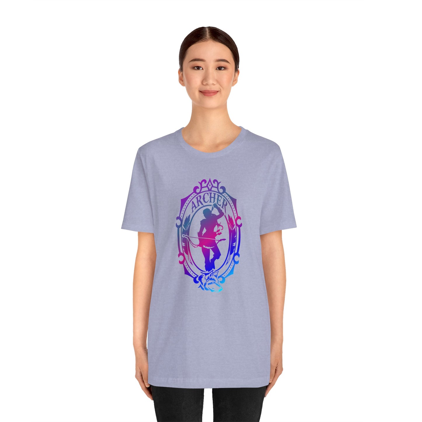 Archer Emblem - T-Shirt Multicolour purple