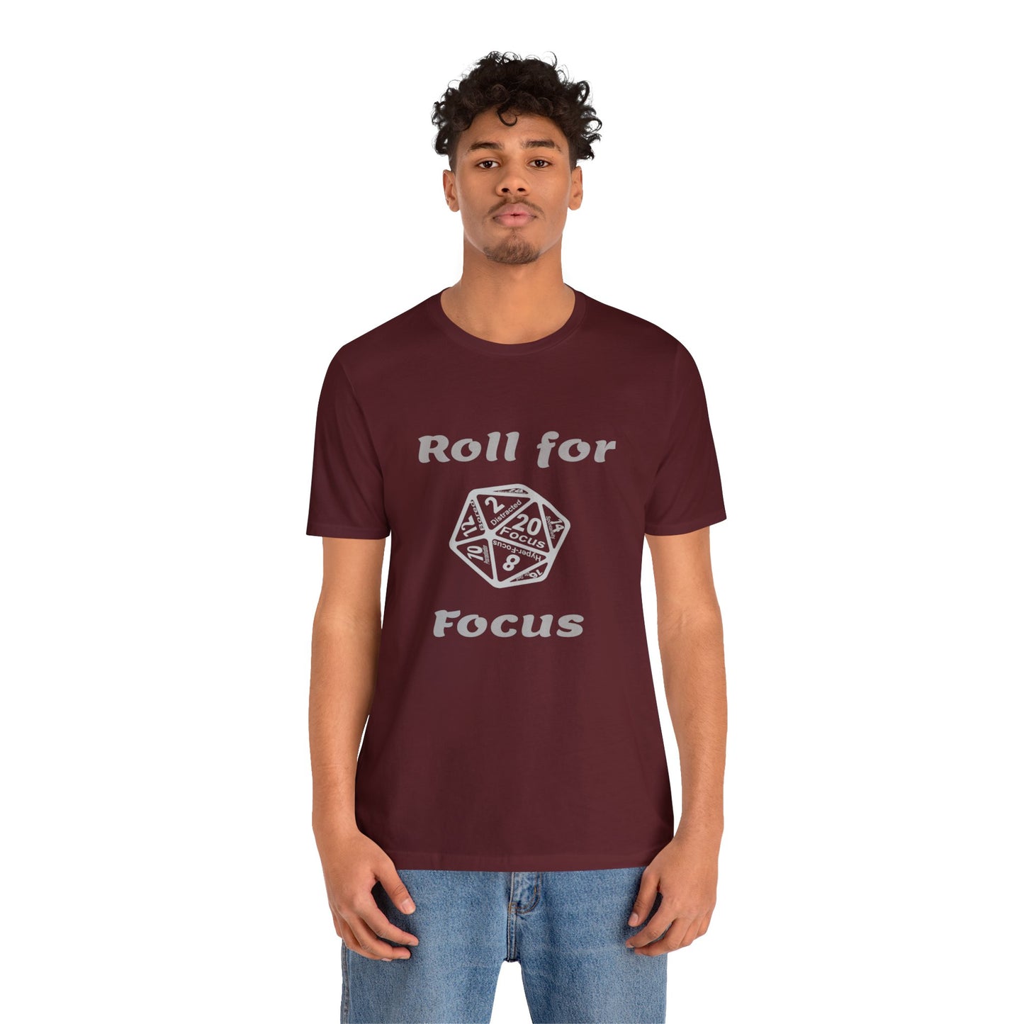 D20 Roll for focus T-Shirt