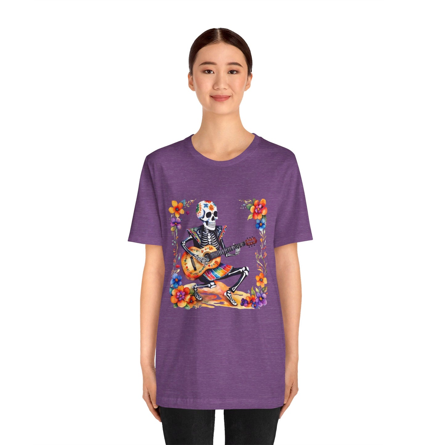 Día de los Muertos bard - Day of the Dead T-shirt