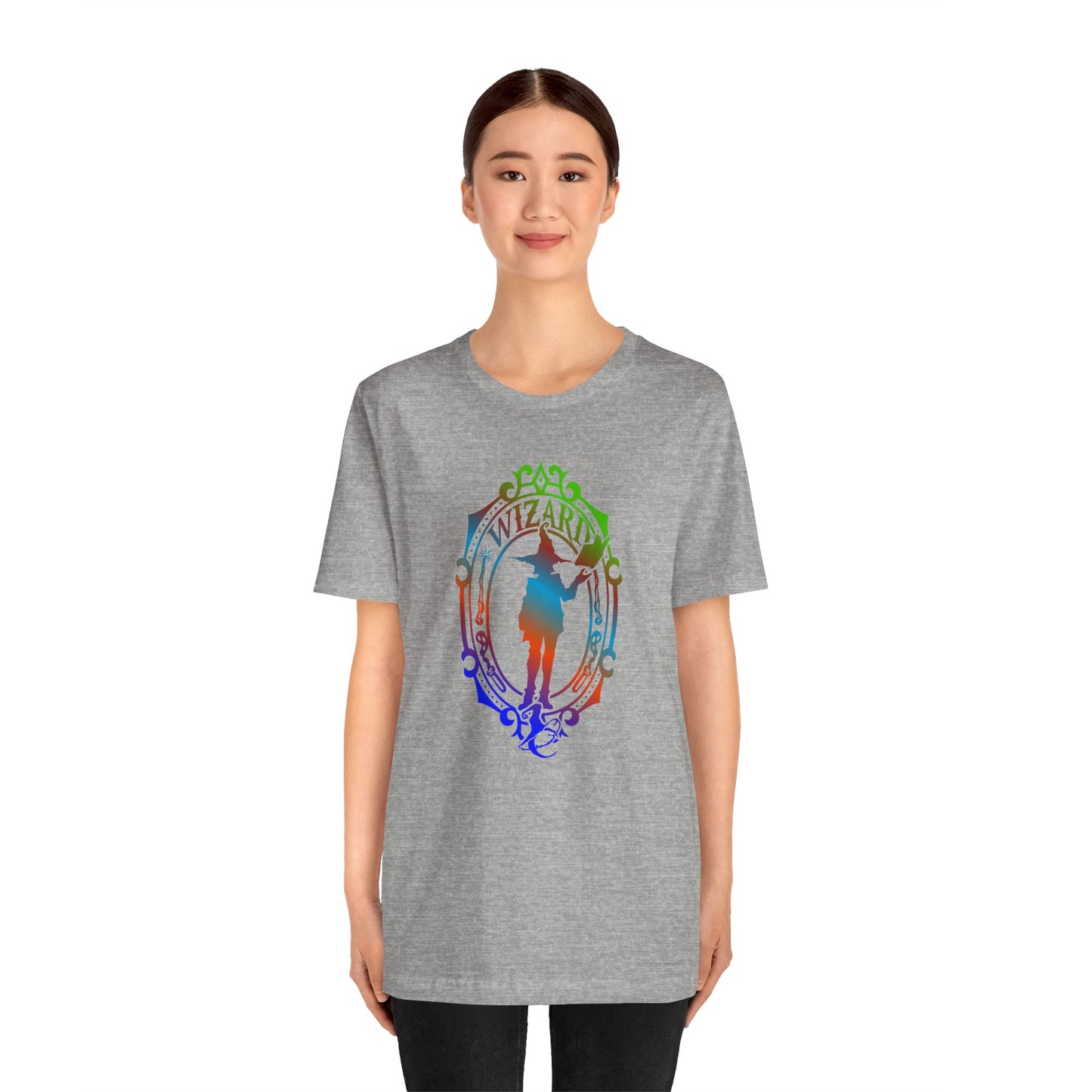 Wizard Emblem - T-Shirt Multicolour green