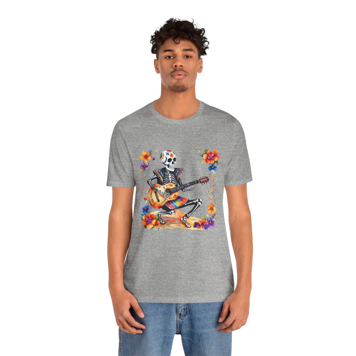 Día de los Muertos bard - Day of the Dead T-shirt