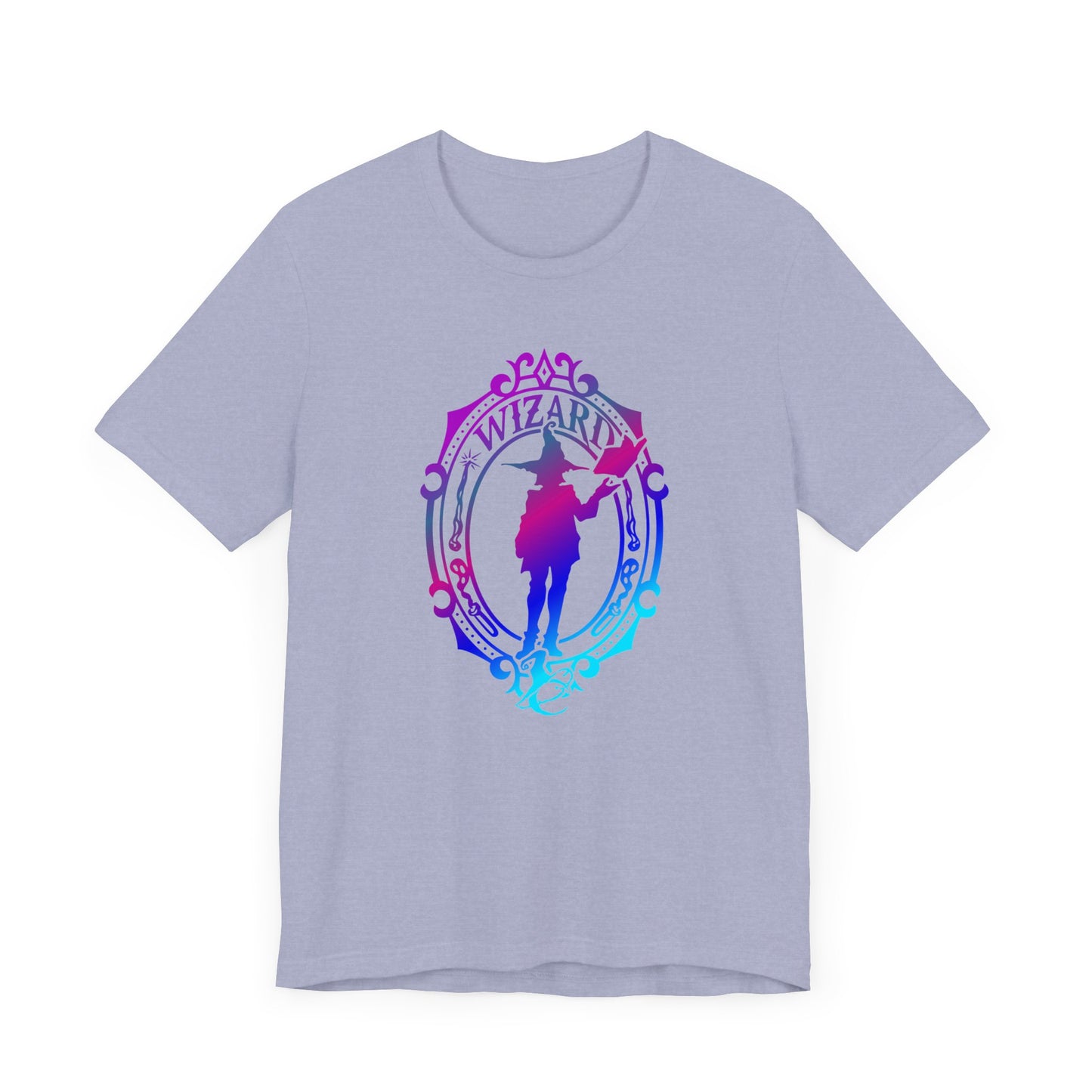 Wizard Emblem - T-Shirt Multicolour purple