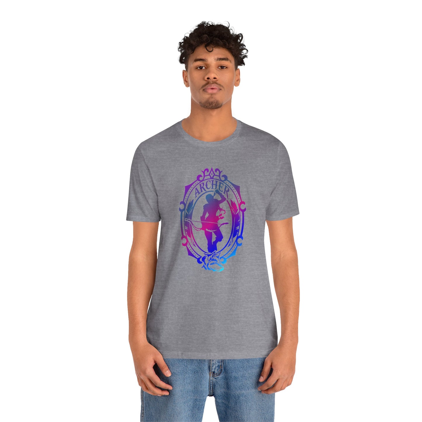 Archer Emblem - T-Shirt Multicolour purple