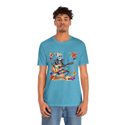 Día de los Muertos bard - Day of the Dead T-shirt