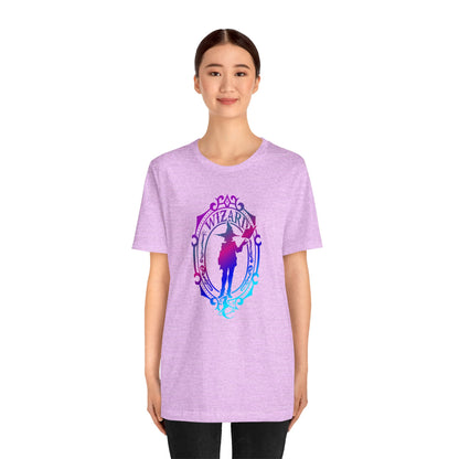 Wizard Emblem - T-Shirt Multicolour purple