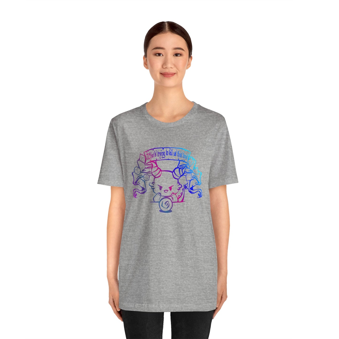 What's trying to kill us? - Carme T-shirt Multicolour purple