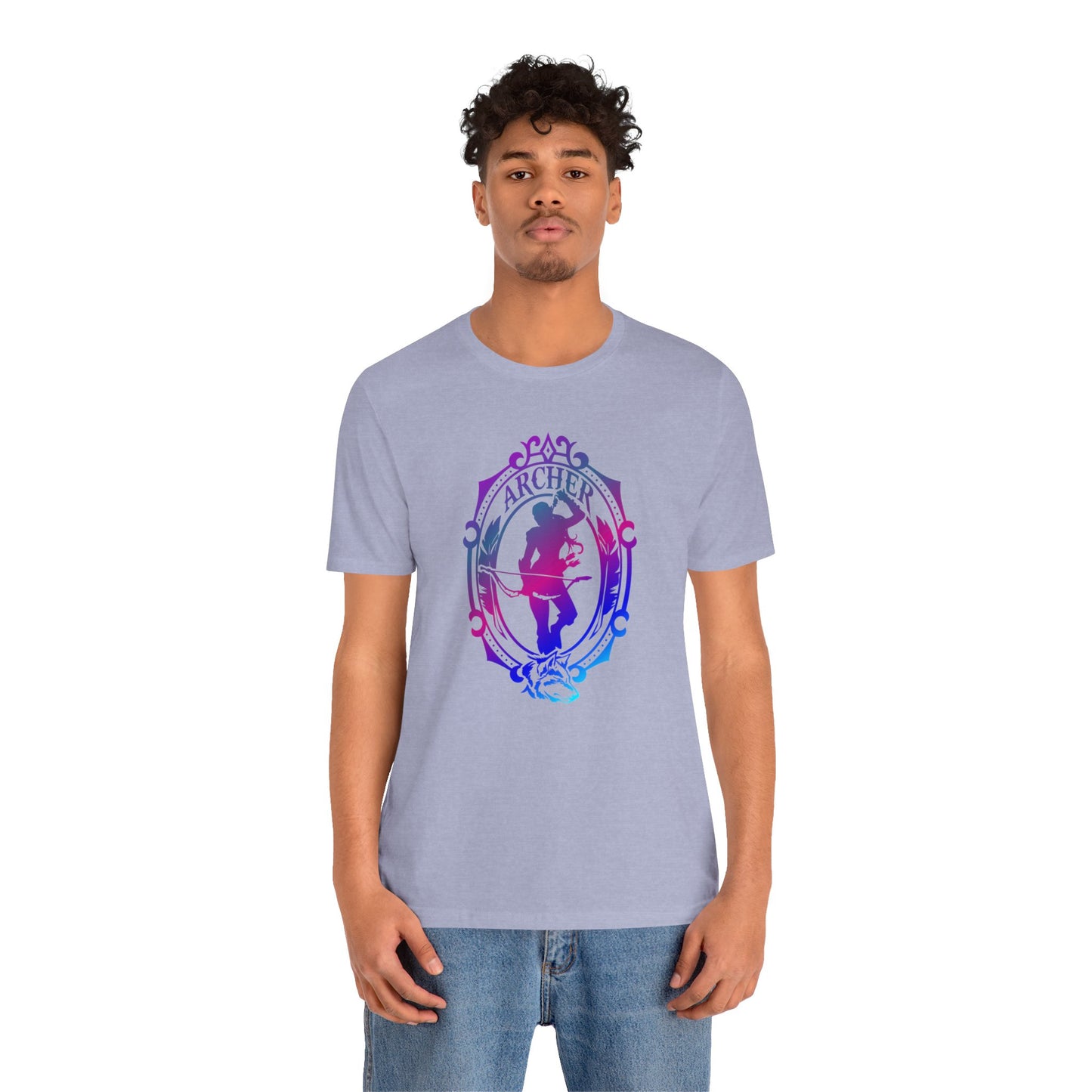 Archer Emblem - T-Shirt Multicolour purple