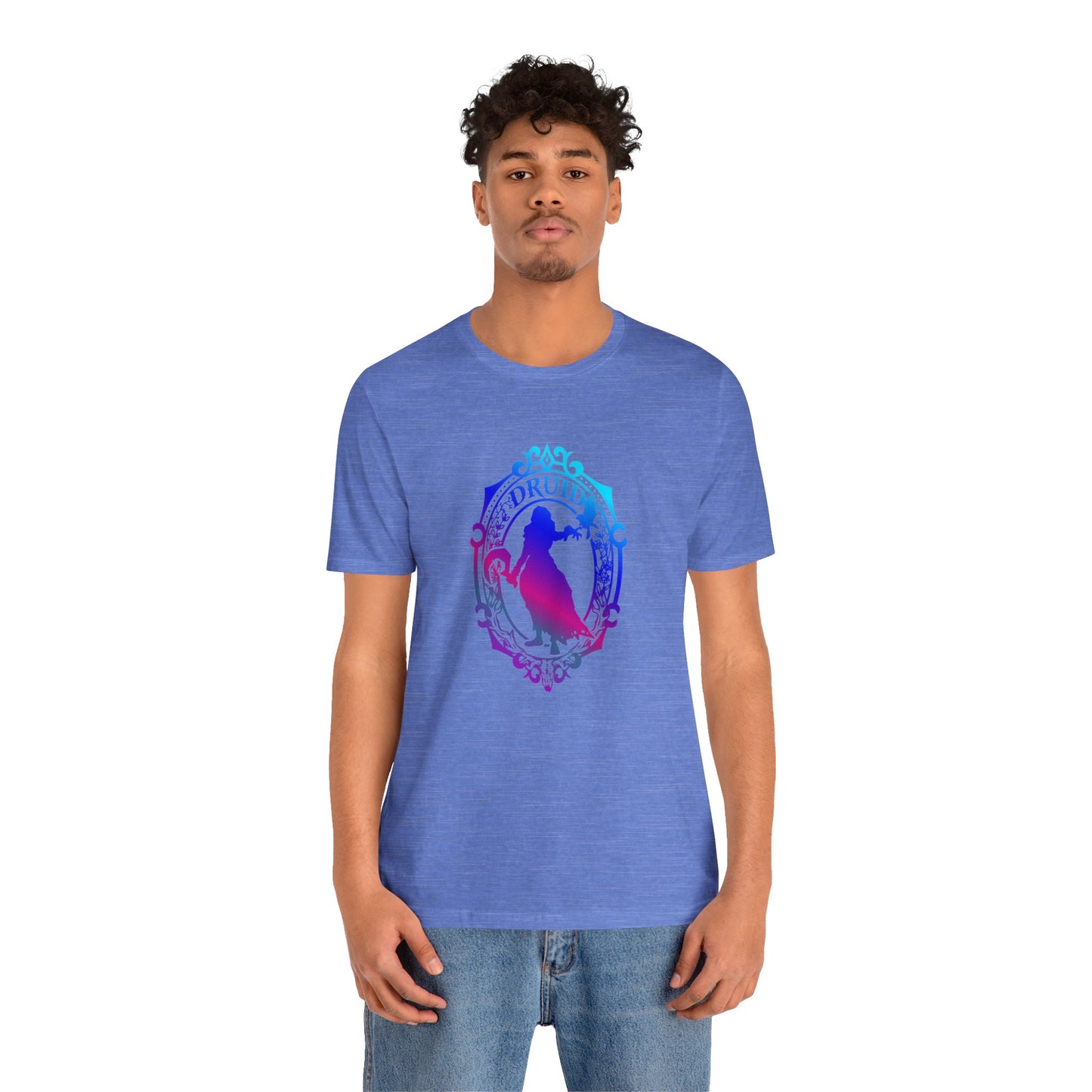 Druid Emblem - T-Shirt Multicolour purple