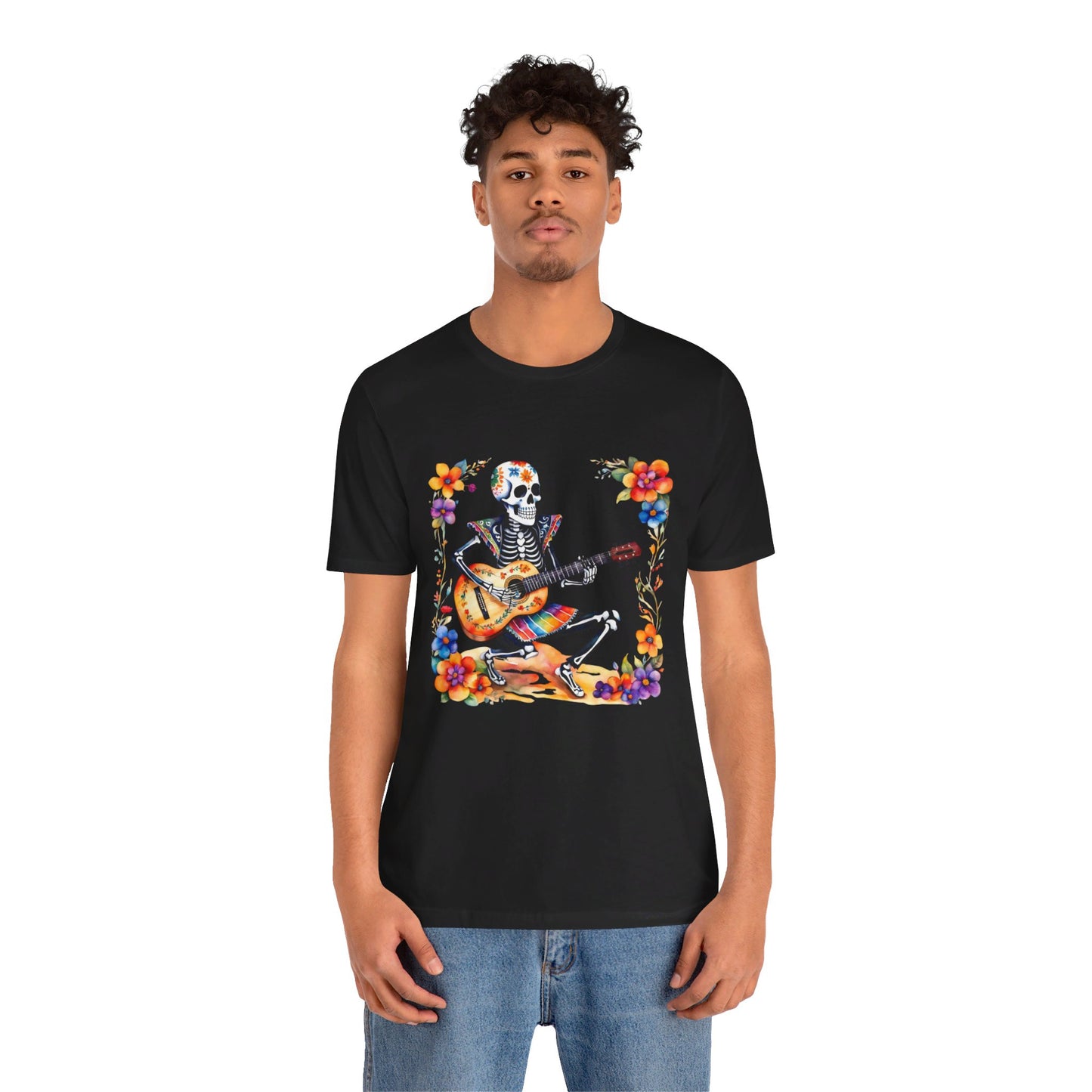 Día de los Muertos bard - Day of the Dead T-shirt