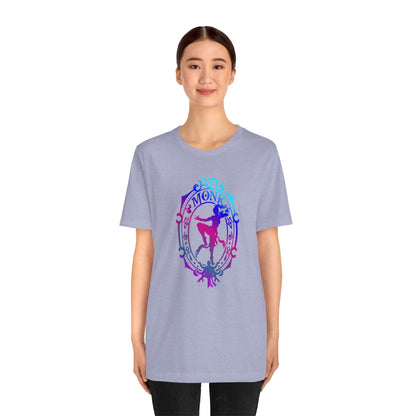 Monk 2 Emblem - T-Shirt Multicolour purple