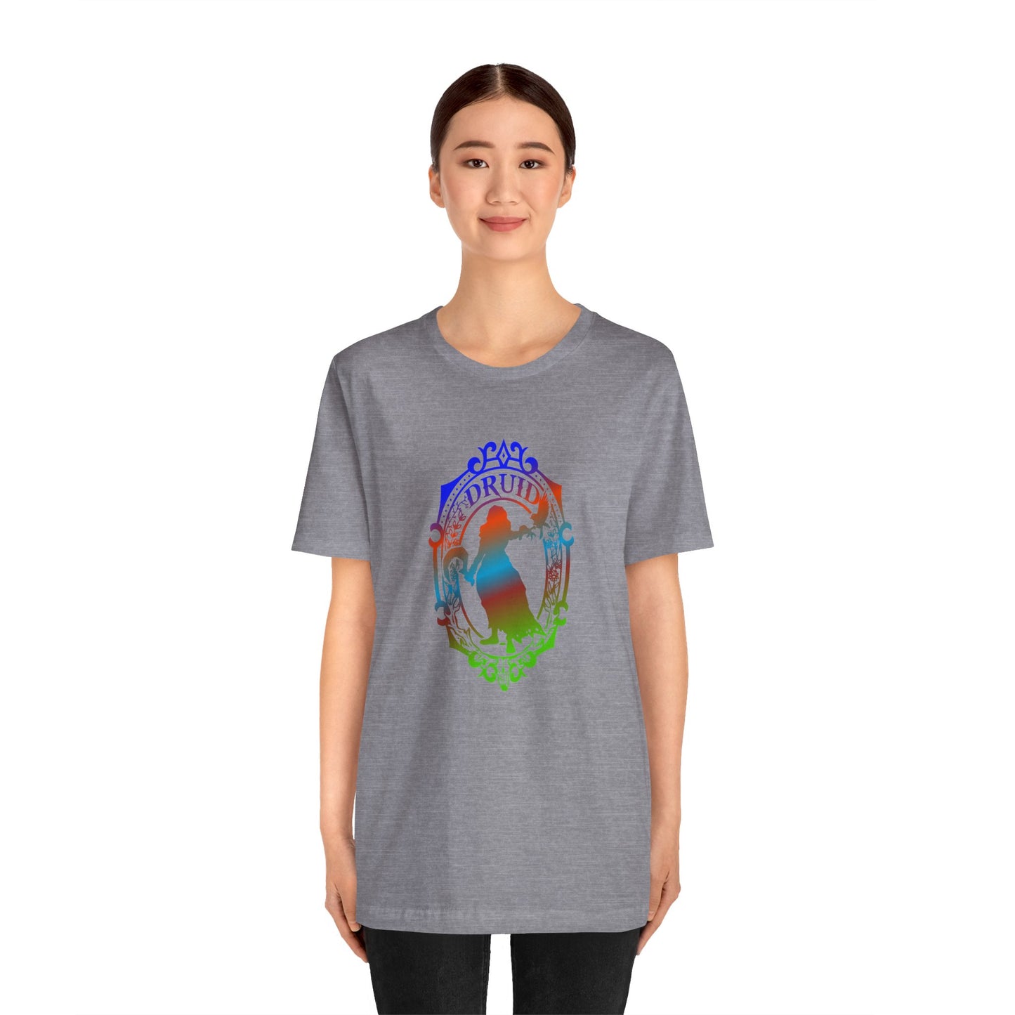 Druid Emblem - T-Shirt Multicolour green