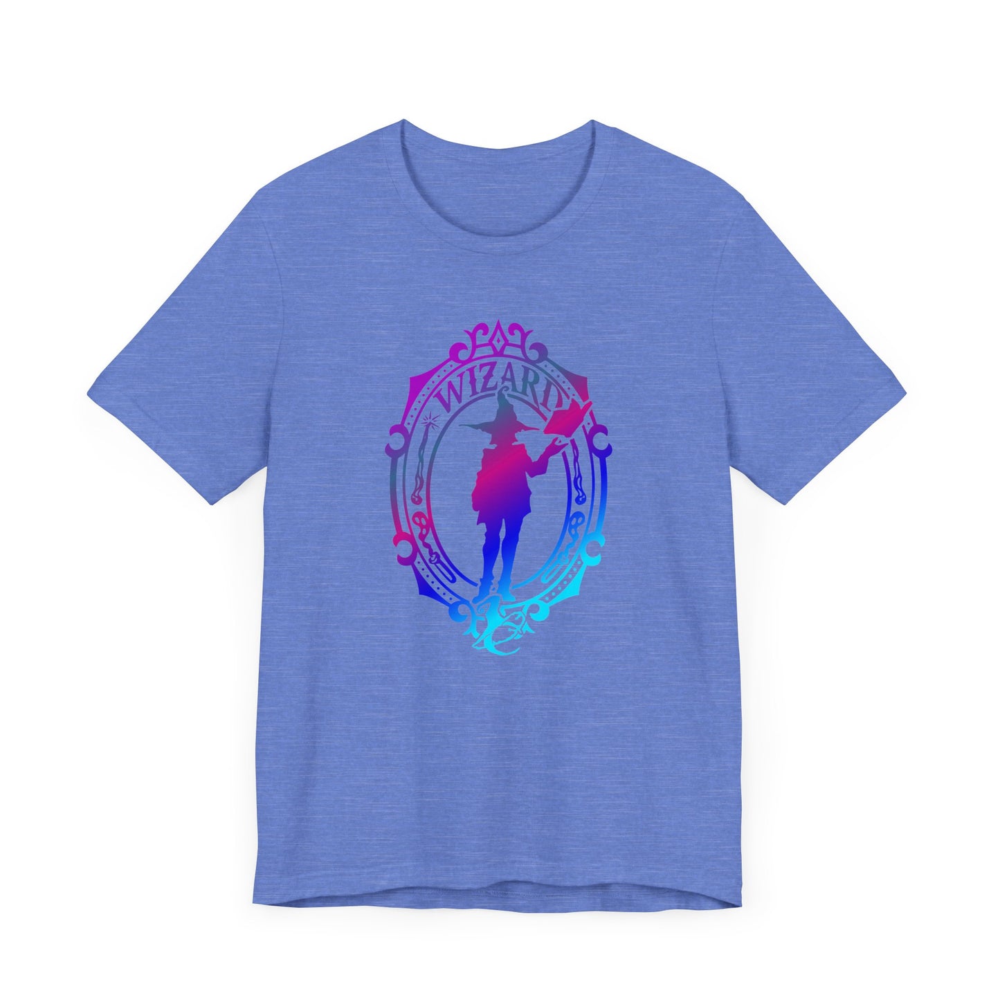 Wizard Emblem - T-Shirt Multicolour purple