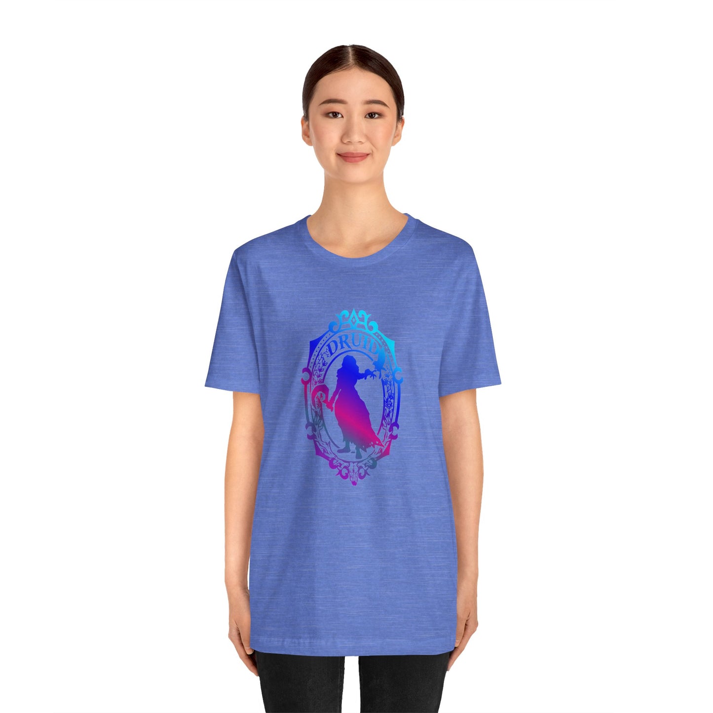 Druid Emblem - T-Shirt Multicolour purple