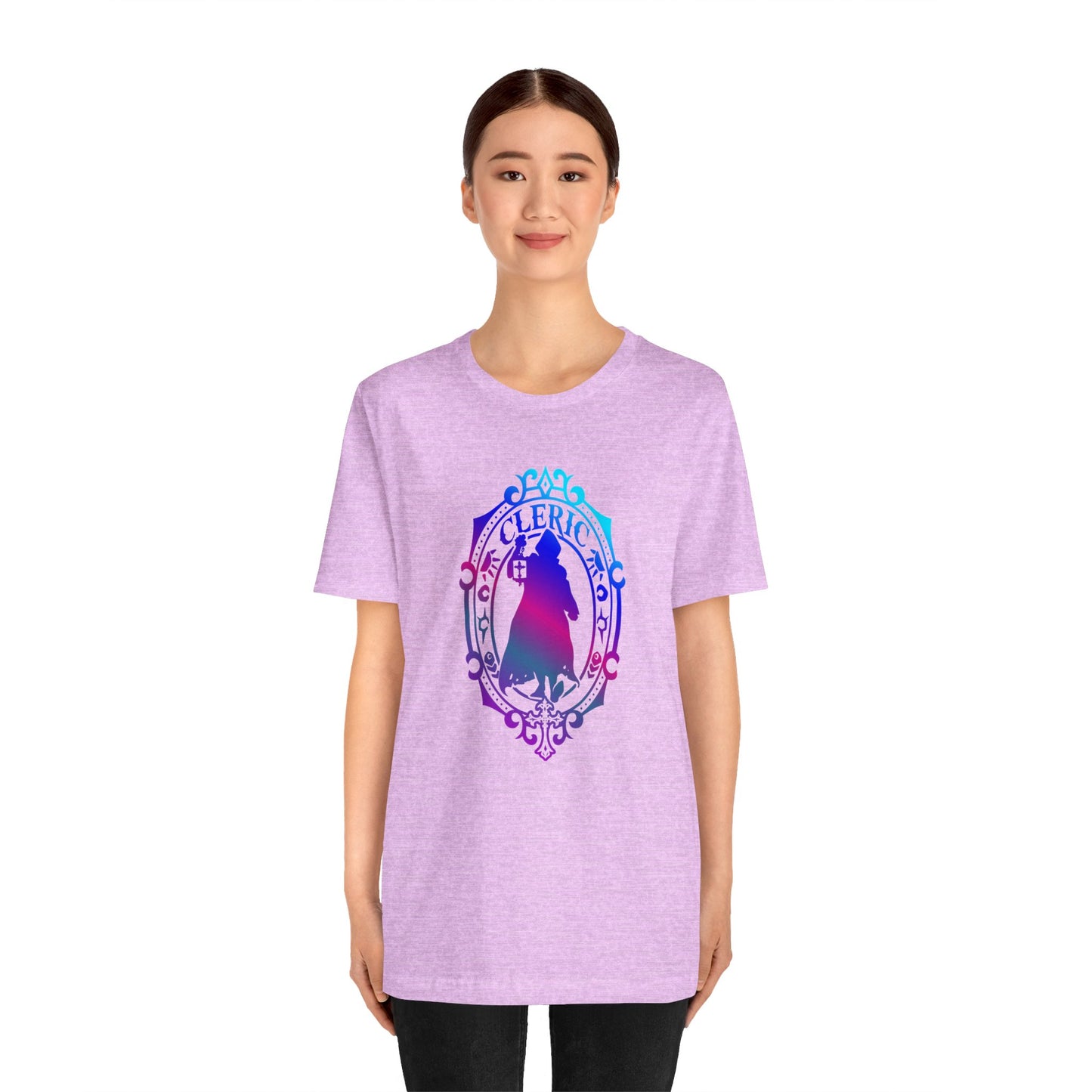 Cleric Emblem - T-Shirt Multicolour purple