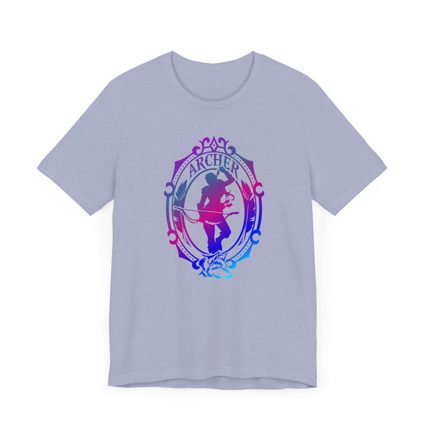 Archer Emblem - T-Shirt Multicolour purple