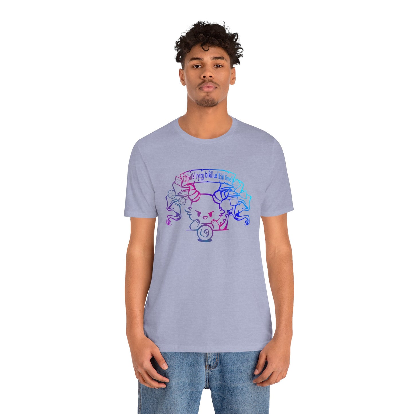 What's trying to kill us? - Carme T-shirt Multicolour purple