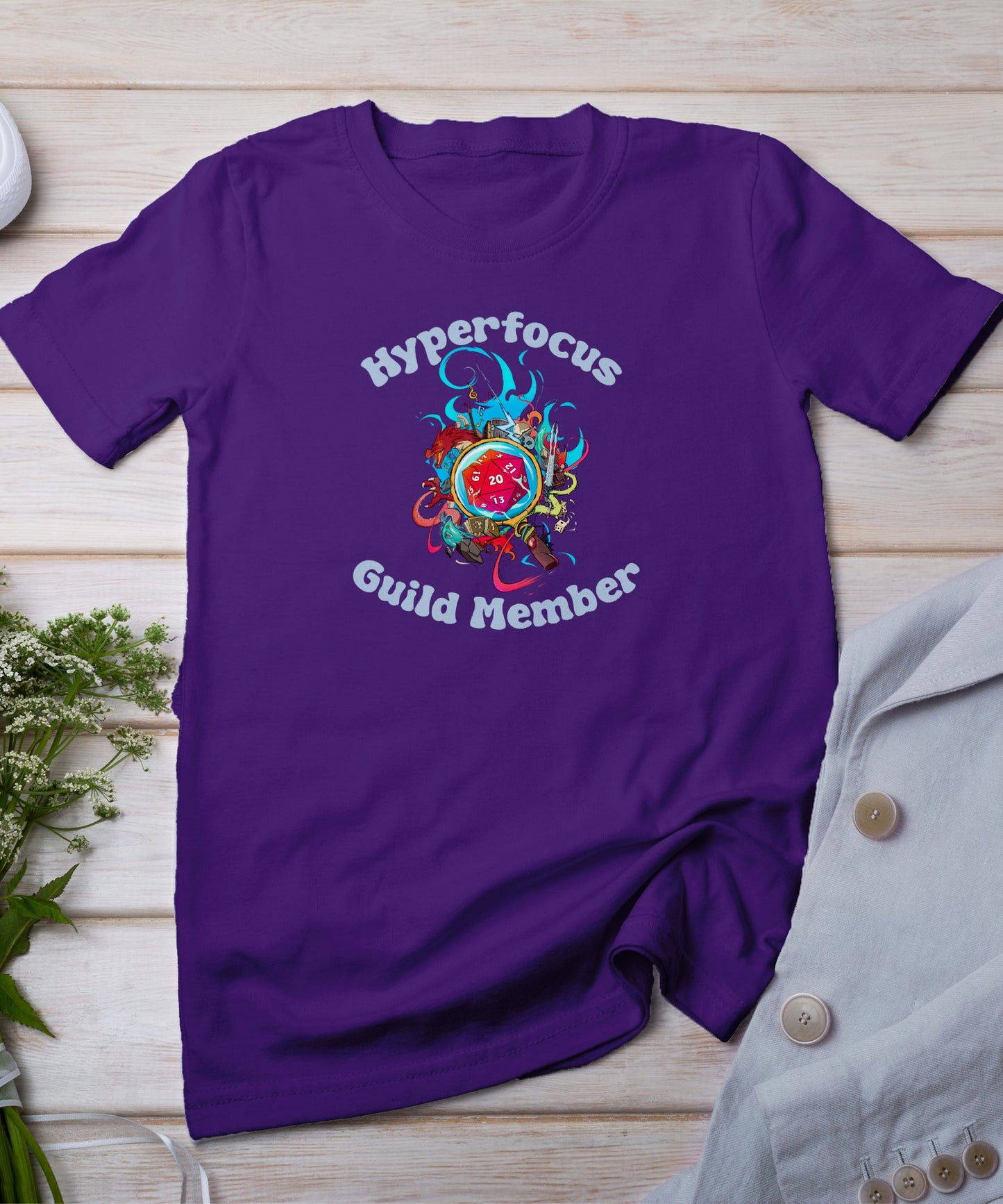 Hyperfocus Guild t-shirt