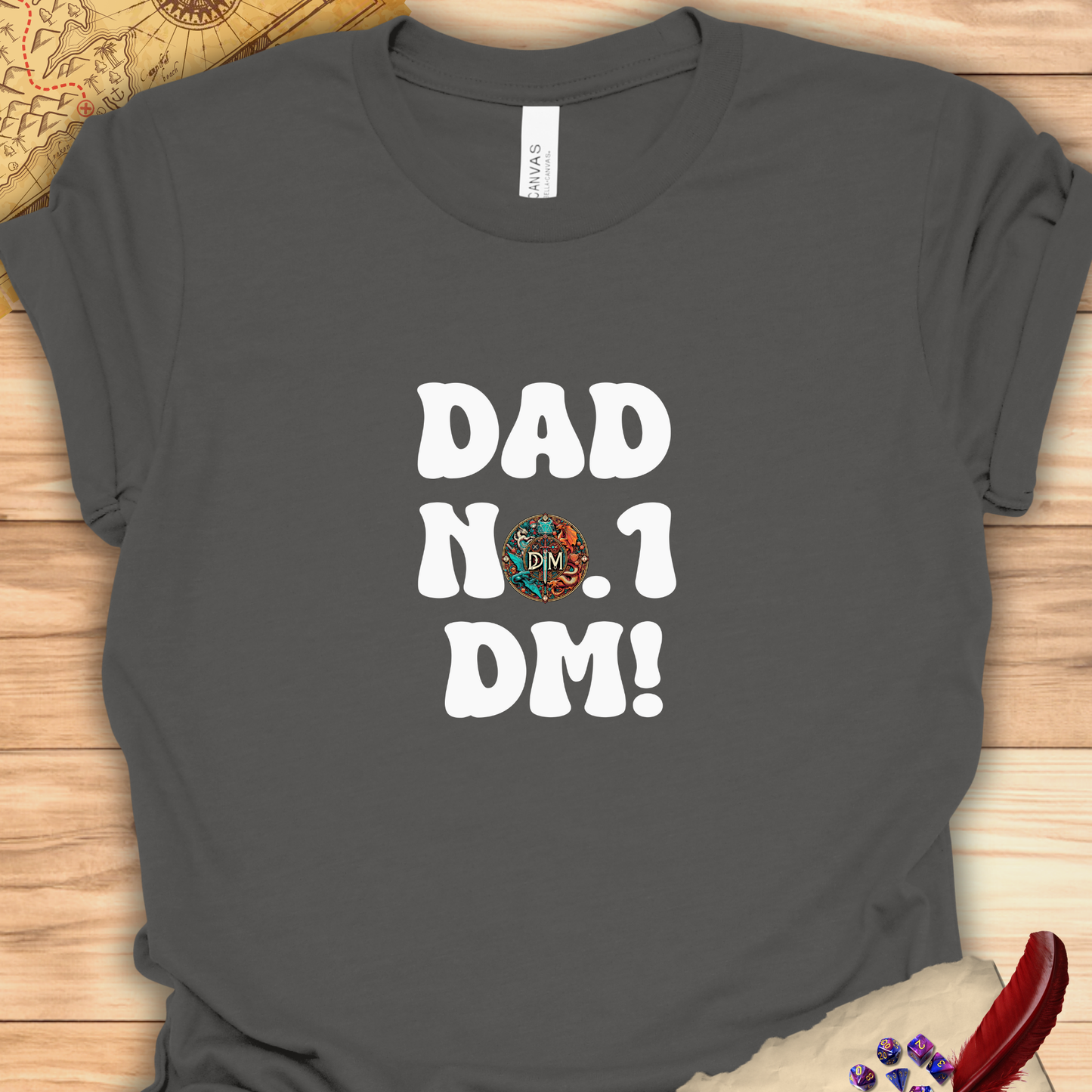 Dad No. 1 DM DND T-Shirt