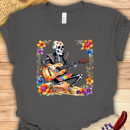 Día de los Muertos bard - Day of the Dead T-shirt