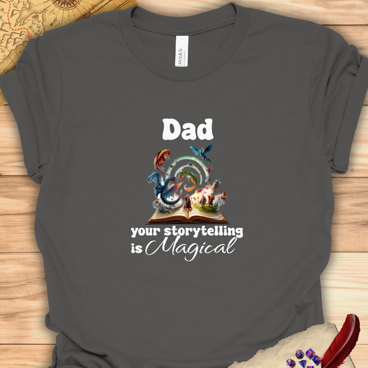 Dad DM Magical Storytelling DND T-Shirt