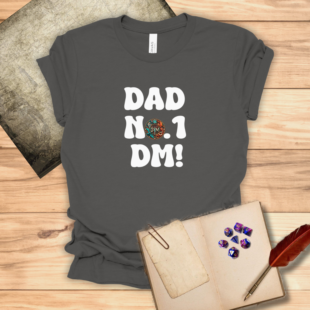 Dad No. 1 DM DND T-Shirt