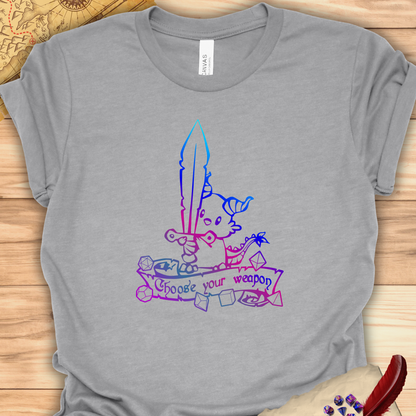 Choose your weapon - Carme T-shirt Multicolour purple