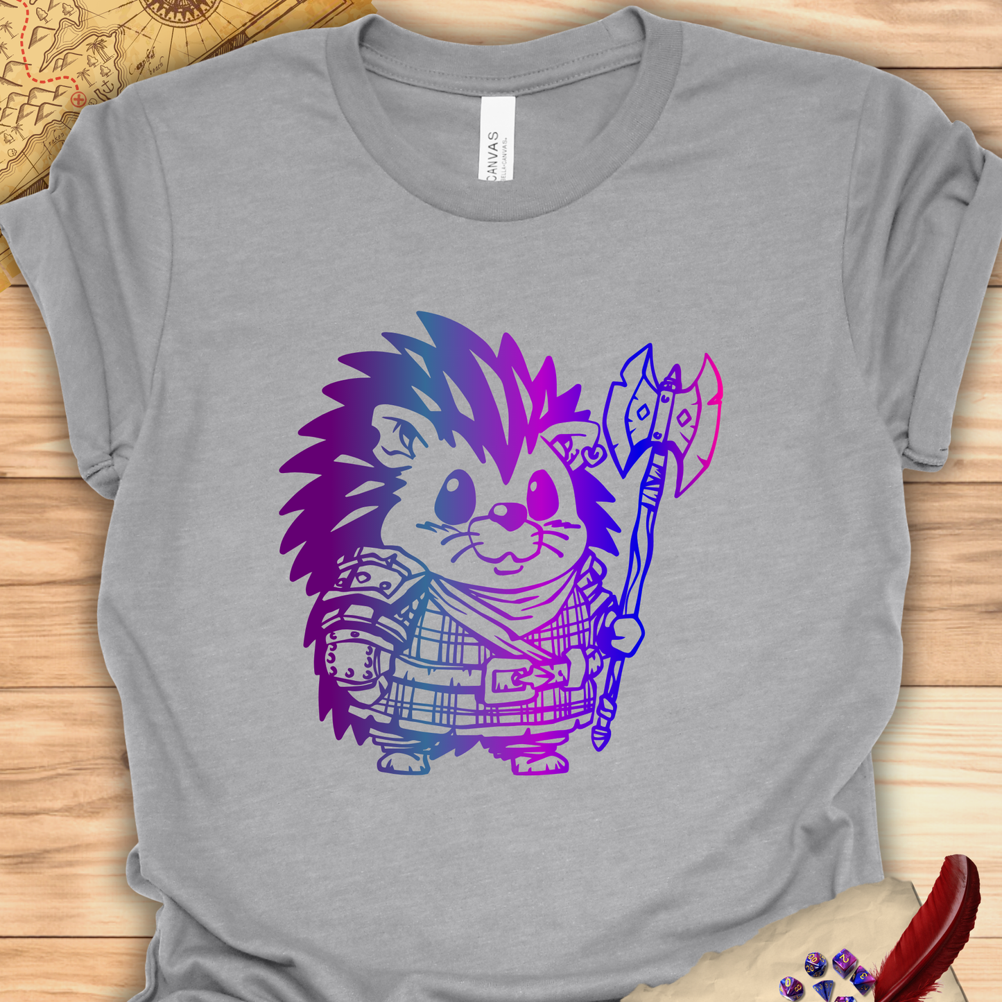 Russell the Hedgehog - Barbarian T-Shirt Multicolour