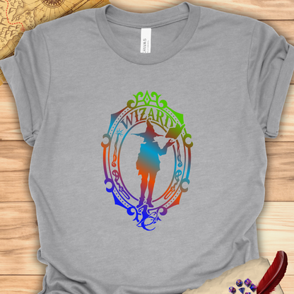 Wizard Emblem - T-Shirt Multicolour green