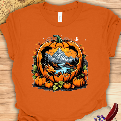 Pumpkin Mountain Scene