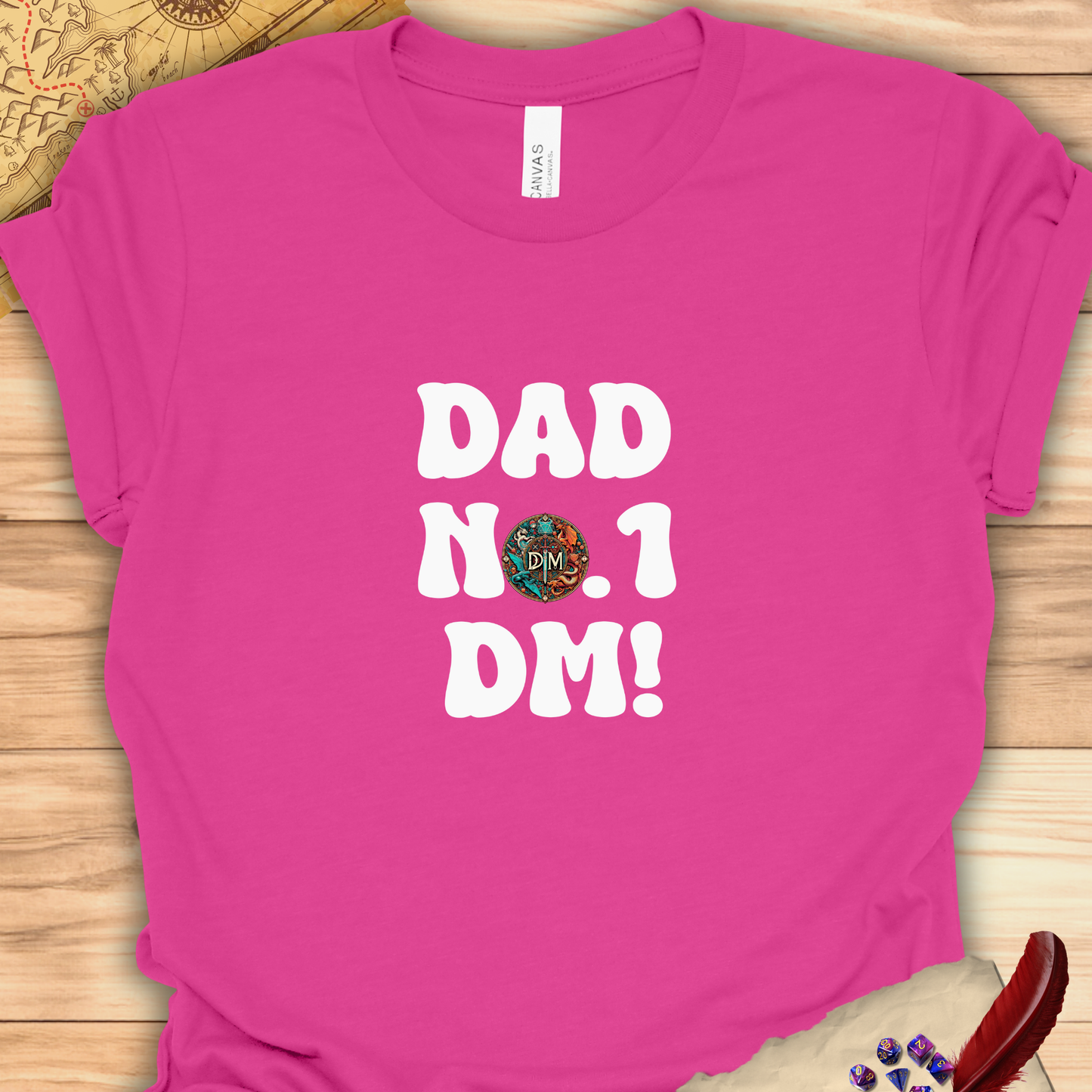 Dad No. 1 DM DND T-Shirt