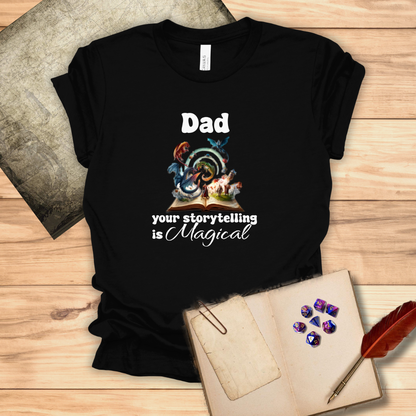 Dad DM Magical Storytelling DND T-Shirt