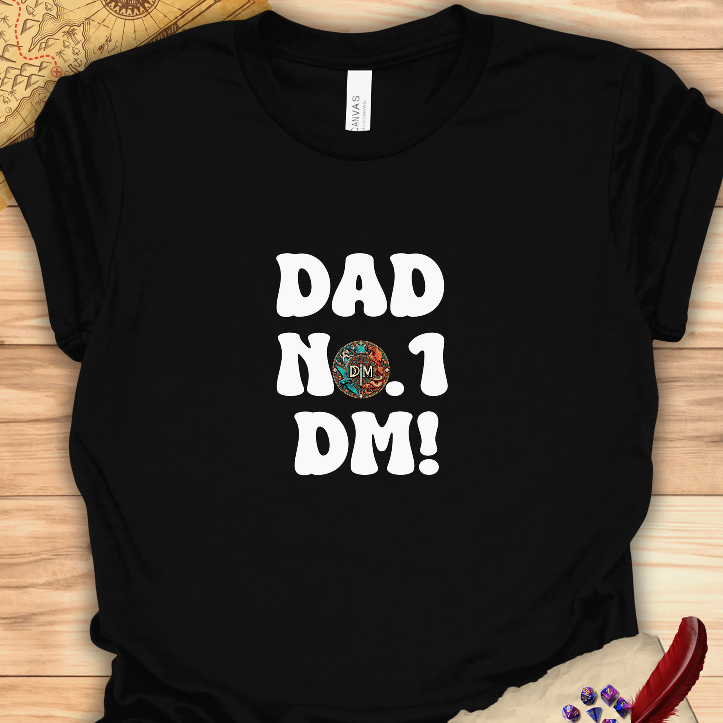 Dad No. 1 DM DND T-Shirt