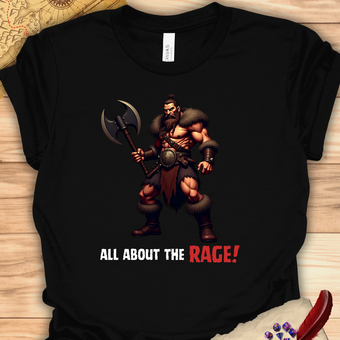 Human Barbarian - Rage!