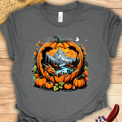 Pumpkin Mountain Scene