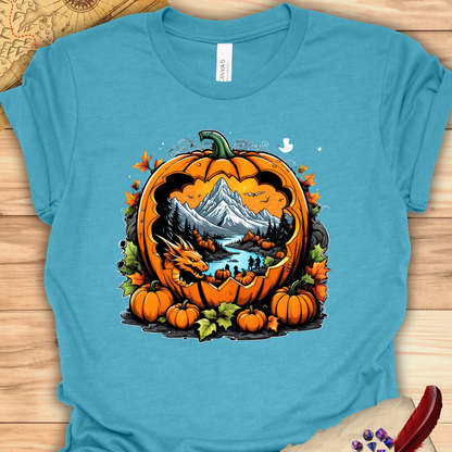 Pumpkin Mountain Scene