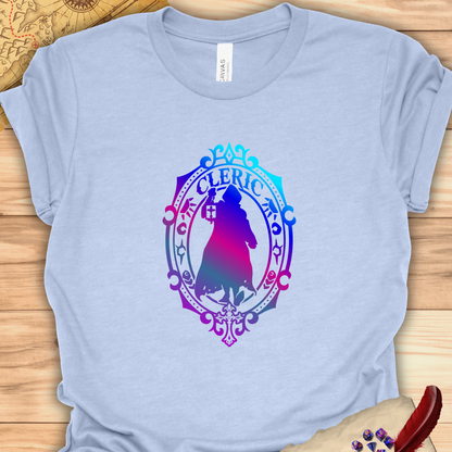 Cleric Emblem - T-Shirt Multicolour purple