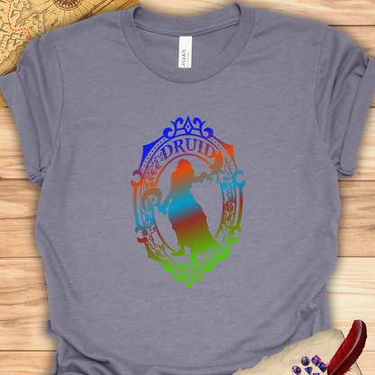 Druid Emblem - T-Shirt Multicolour green