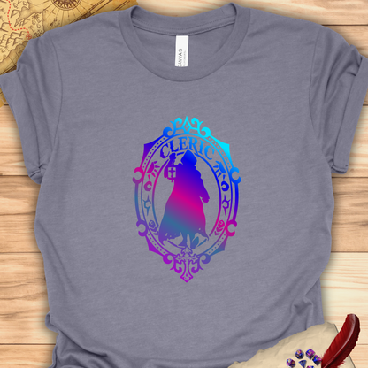 Cleric Emblem - T-Shirt Multicolour purple