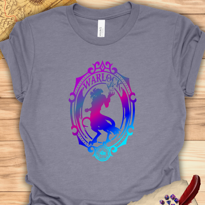 Warlock Emblem - T-Shirt Multicolour purple