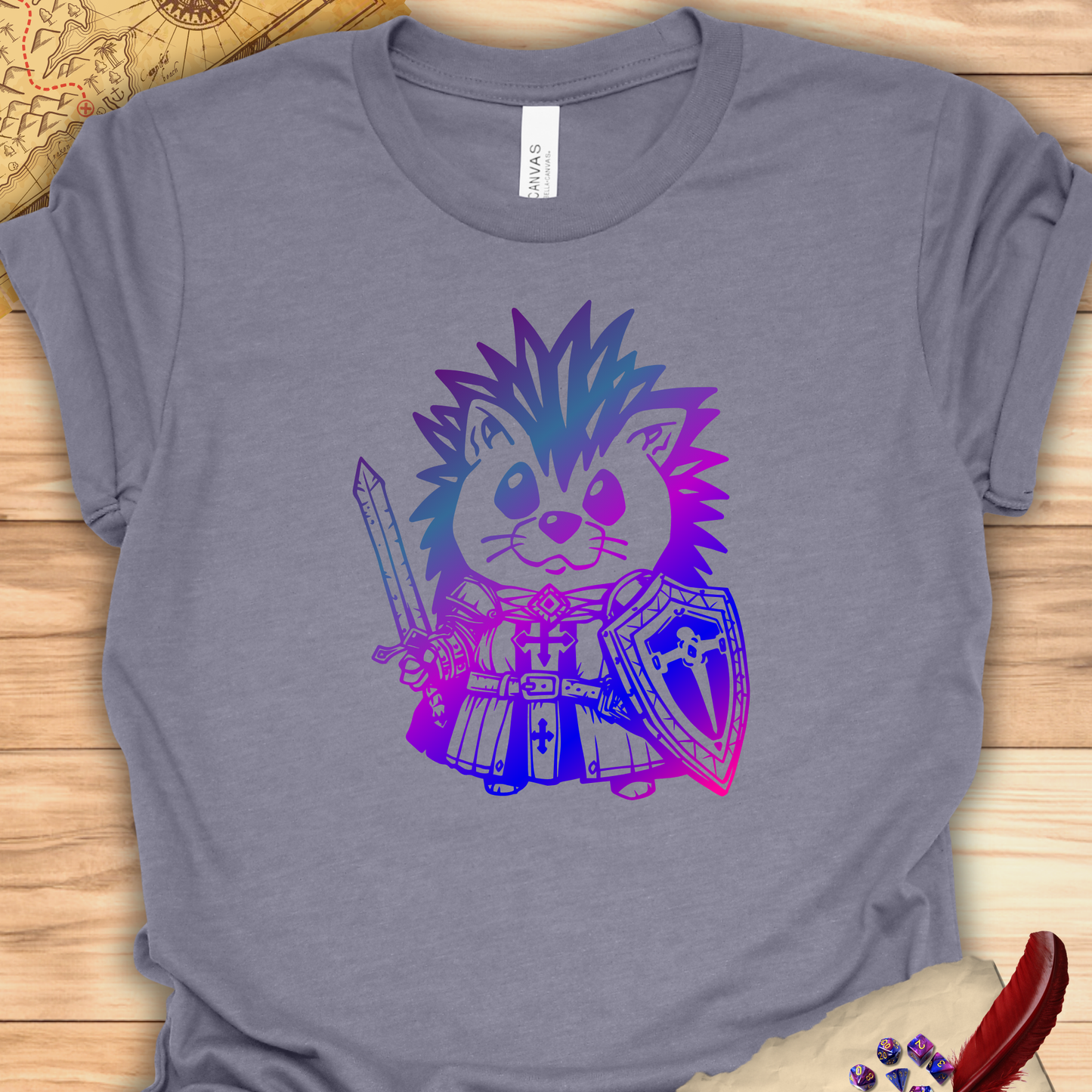 Russell the Hedgehog - Paladin T-Shirt Multicolour