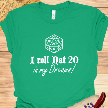 I roll Natural 20 in my dreams!