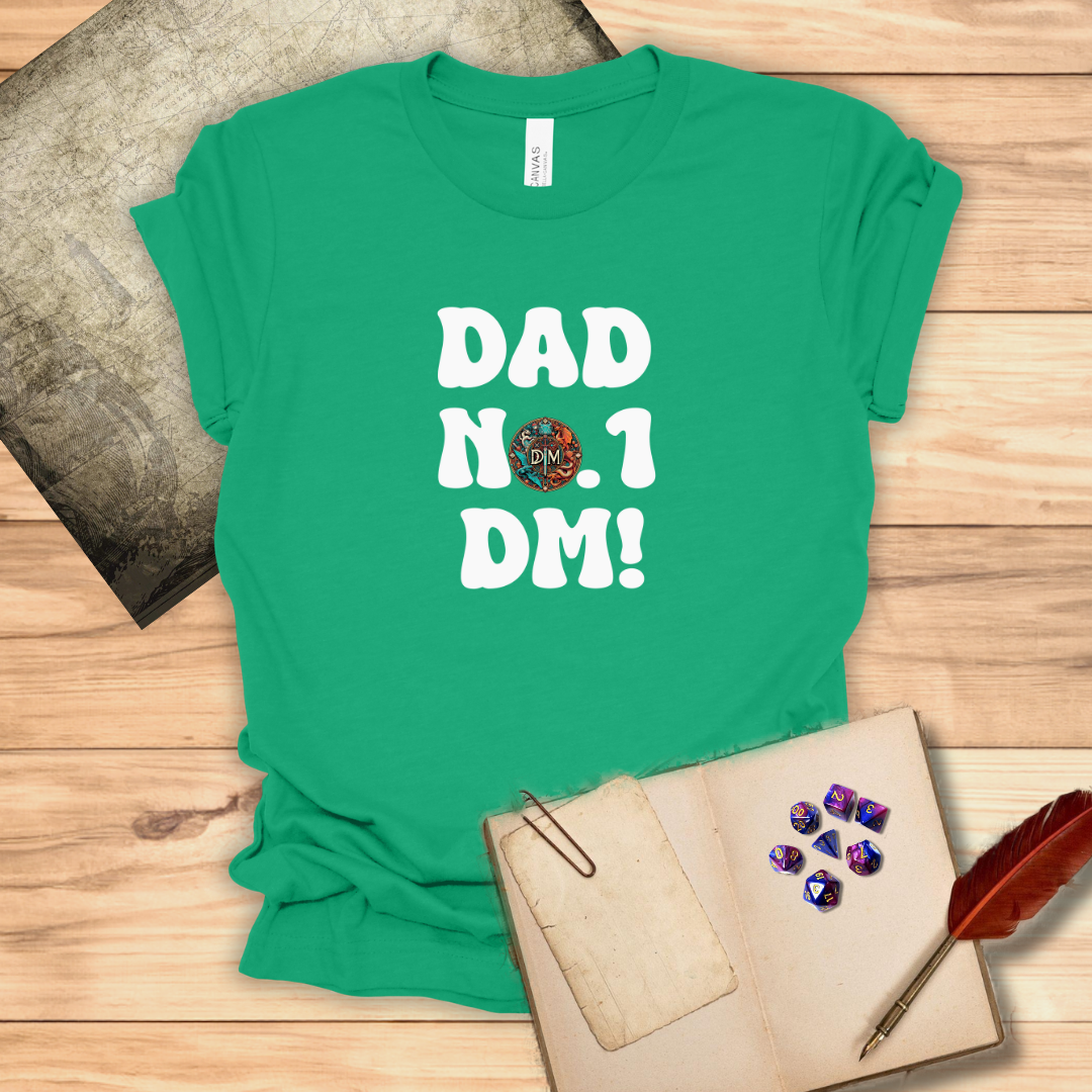 Dad No. 1 DM DND T-Shirt