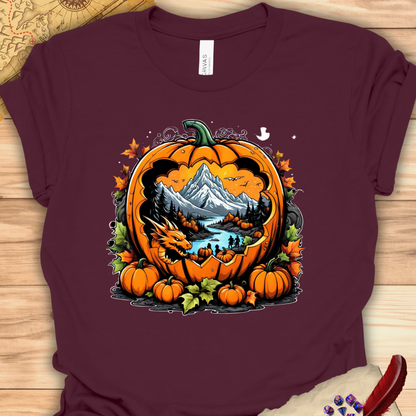 Pumpkin Mountain Scene