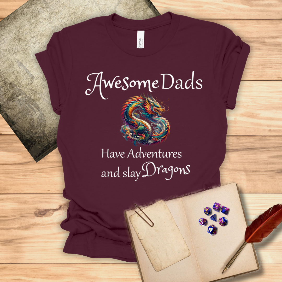 Awesome Dad DND T-Shirt