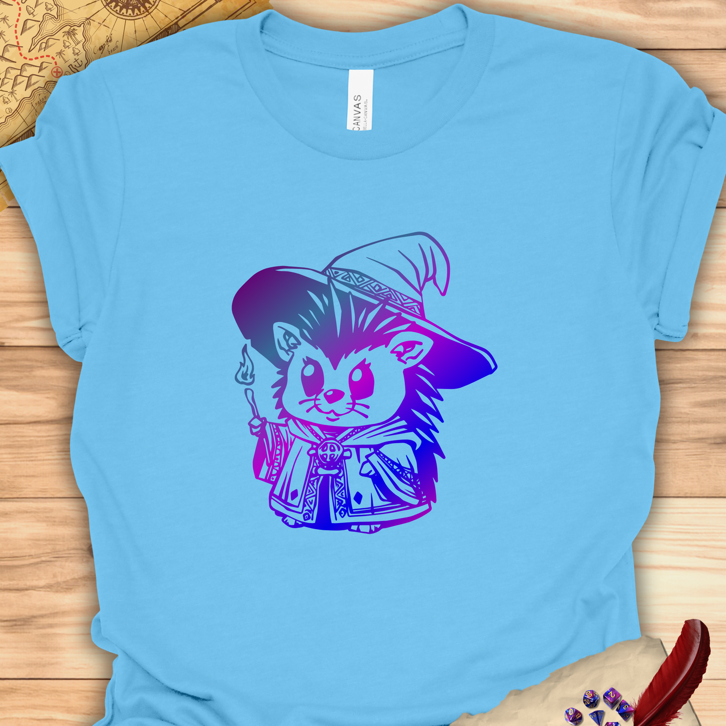 Russell the Hedgehog - Wizard T-Shirt Multicolour