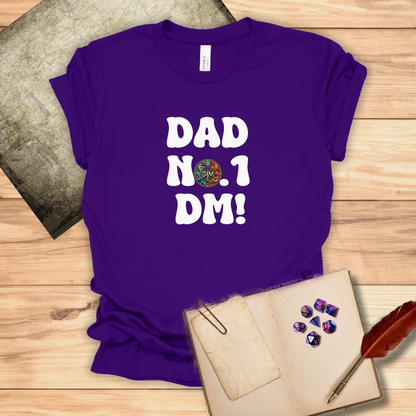 Dad No. 1 DM DND T-Shirt