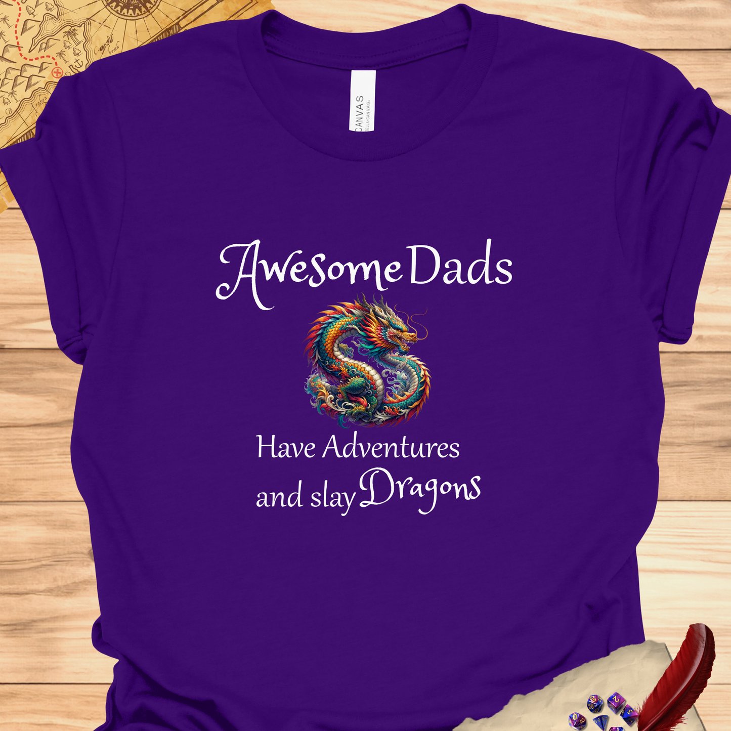 Awesome Dad DND T-Shirt