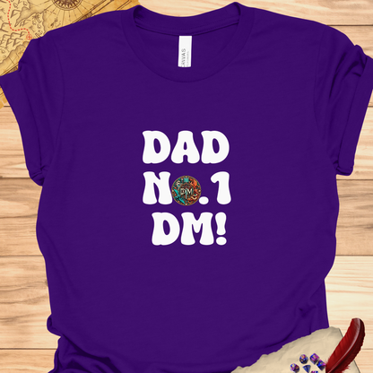 Dad No. 1 DM DND T-Shirt